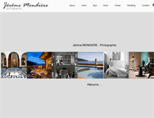 Tablet Screenshot of jerome-mondiere.fr